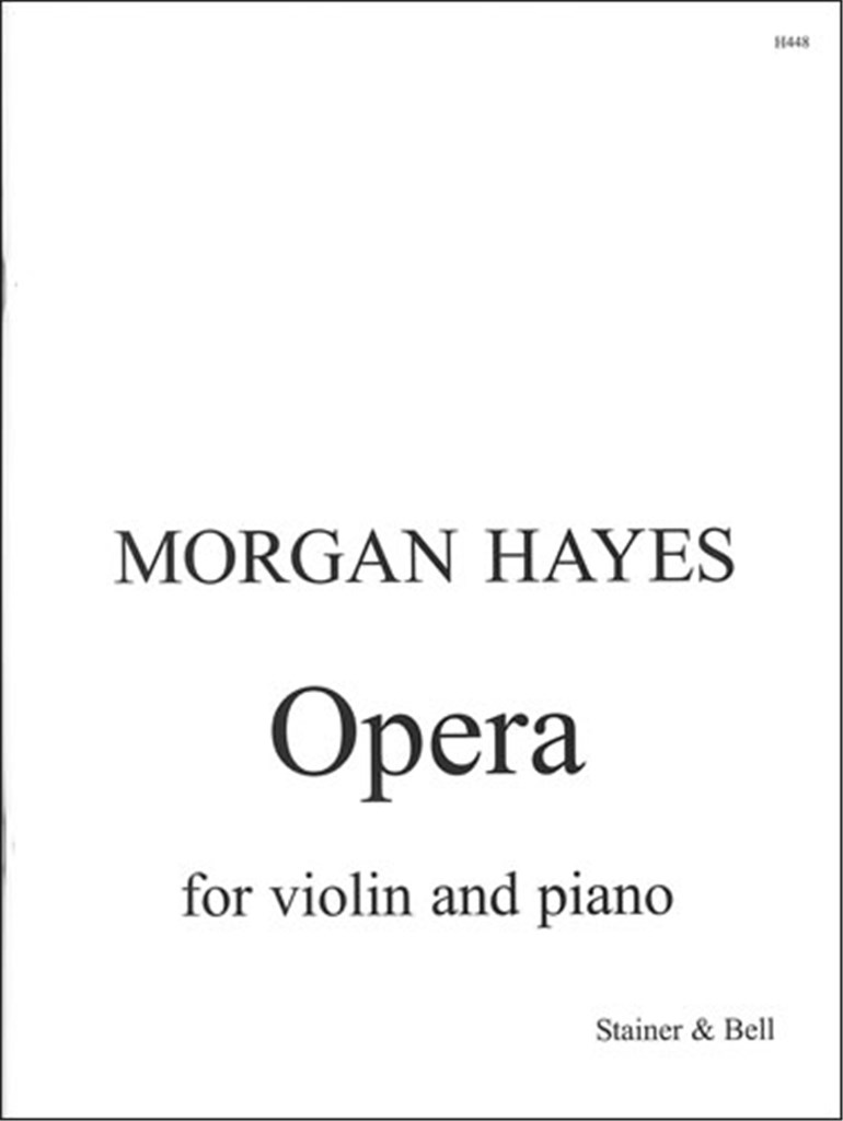 Opera For Violin and Piano